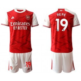 Fußballtrikots Arsenal Nicolas Pepe 19 Kinder 2020-2021 Kurzarm Heimtrikotsatz kaufen